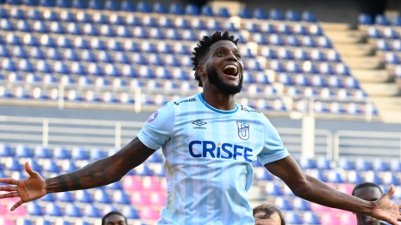 José Fajardo es una de las cartas de gol de Universidad Católica. El cuadro camaratta se enfrenta el martes 25 de noviembre a Cuenca Juniors, en la cancha de Teleamazonas.