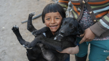 David Oña, integrante de una de las familias beneficiadas dentro del programa para personas con        discapacidad mayor al 75%.