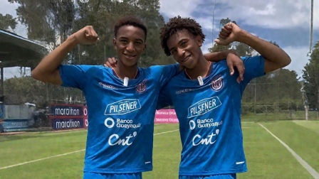 Los gemelos Quinteros formados en Independiente del Valle que firmarán por Arsenal.