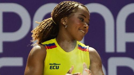 Jéssica Palacios logró dos oros en los Juegos Panamericanos Junior de Asunción. Es un gran talento de la halterofilia en el continente