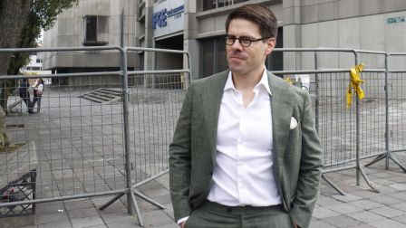 Felipe Rodríguez rindió versión en la Fiscalía General por el caso del juez Serrano.