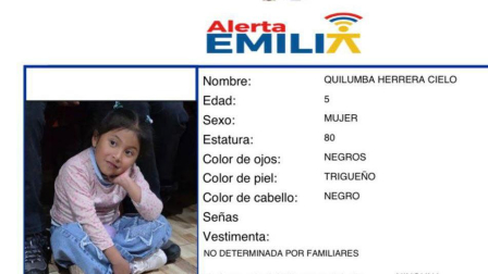 La alerta emitida por la Policía y Fiscalía