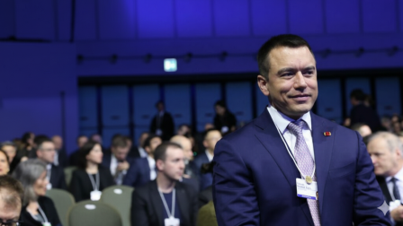 Daniel Noboa participa en el Foto Económico Mundial de Davos.