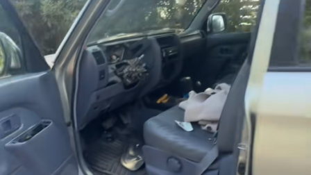 El vehículo bautizado como La Clamentina fue robado en el estacionamiento del Porta Pinsha, norte de Quito.