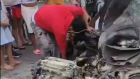 Trágico siniestro de tránsito en la vía Esmeraldas-Quinidé