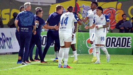 Orense SC pierde 0x2 contra Liga de Quito por la primera fecha de la LigaPro 2026, en el estadio 9 de Mayo. Foto API. Luis Suárez