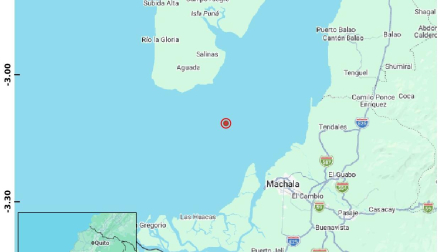 El Instituto Geofísico reportó un temblor en El Oro.