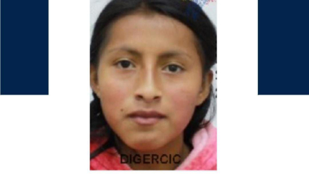 Nancy Viviana Pachacama Chicaiza despareció en Amaguaña, en el suroriente de Quito.