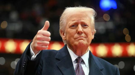 Donald Trump trata nuevo mapa de la Gran América del Norte