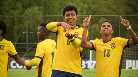 La Selección Sub 17 de Ecuador ganó a Uruguay