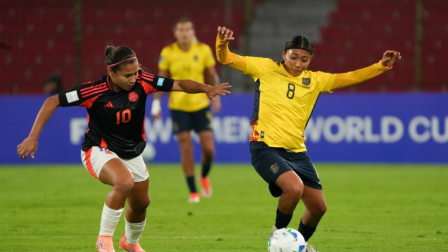 Un partido de la Selección de Ecuador en la Liga de Naciones Femenina