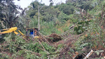 Las vías de Pichincha han resultado afectadas por las lluvias de los últimos días.