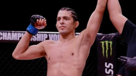 El luchador de 30 años llega con una racha de 17 victorias a la UFC.