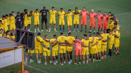 Barcelona en un entrenamiento