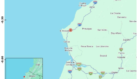 Un temblor sacudió Manabí la madrugada de este lunes 4 de mayo.