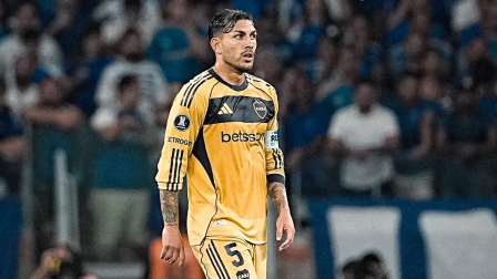 Leandro Paredes, jugador de Boca Juniors de Argentina.