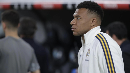 Kylian Mbappé, jugador del Real Madrid.
