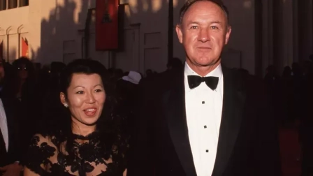 Gene Hackman y su esposa Betsy Arakawa.