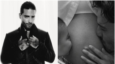 Con una emotiva fotografía, el artista colombiano Maluma compartió con sus fans que será padre por segunda vez.