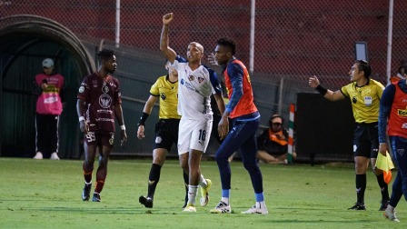 Ambato 11 de mayo 2026 estadio Universidad Indoamérica Bellavista Mushuc Runa se enfrenta a Liga de Quito por la décima tercera fecha del campeonato nacional de futbol de la LigaEcuabet FOTOS API JORGE PEREZ