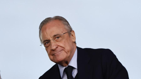 El presidente del Real Madrid, Florentino Pérez.