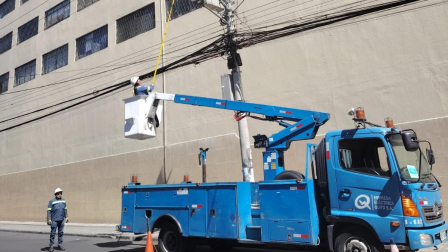 La Empresa Eléctrica Quito anunció cortes de luz en Quito.