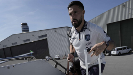 Hernán Galíndez, el golero de la Selección de Ecuador, en Estados Unidos