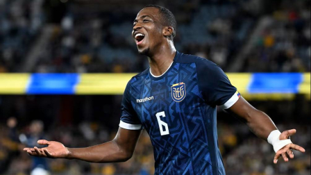 Willian Pacho, jugador de Ecuador.