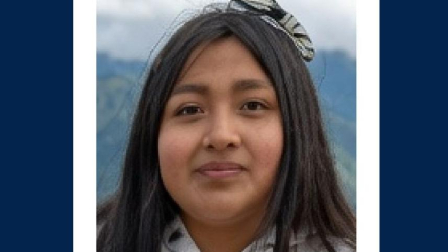 La adolescente Andrea Alejandra Cayambe Guamarica desapareció en Quito.