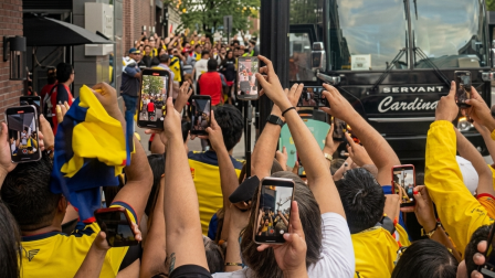 La Tri recibe el respaldo de hinchas ecuatorianos en Columbus, Ohio