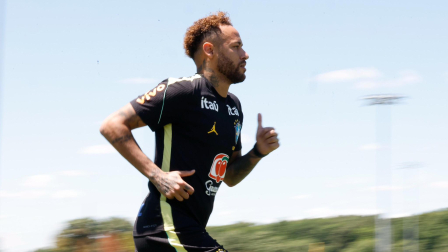 Neymar Jr., jugador de Brasil.
