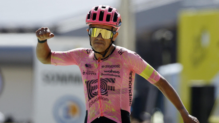 Richard Carapaz, ciclista ecuatoriano.