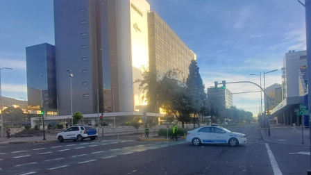 La mañana del 25 de junio, se generó alarma en el Complejo Judicial Norte debido a una amenaza de bomba.