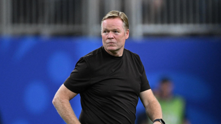 Países Bajos vs. Suecia - Estadio de Houston, Houston, Texas, EE. UU. - 20 de junio de 2026. El entrenador de Países Bajos, Ronald Koeman, al finalizar el partido.