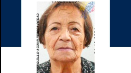 Rebeca Piedad Argüello Aguiar desapareció en Quito el 25 de junio de 2026.