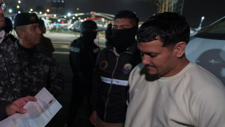 'Gato Negro' fue trasladado a Ecuador el 3 de julio de 2026