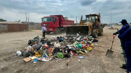 La recolección de basura se reanudará tras casi tres semanas de suspensión en Durán.