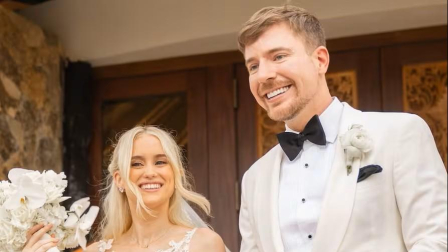 MrBeast y Thea Booysen celebran su matrimonio en una ceremonia privada.