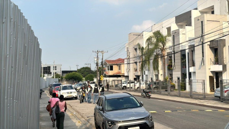 Un hombre fue asesinado en el ingreso a una de los proyectos habitacionales de la urbanización Puerto Azul.