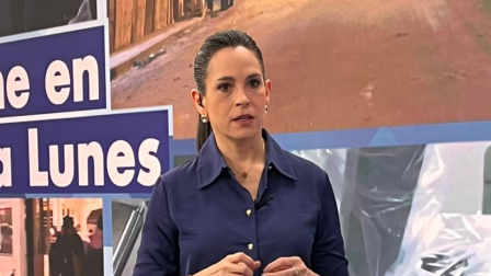 Andrea Bernal en De Lunes a Lunes de este 10 de agosto