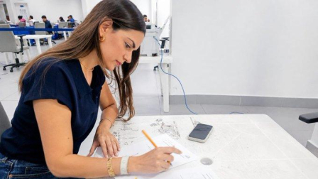 Fiorella Ycaza, esposa del alcalde de Guayaquil, presentó su candidatura a la alcaldía de Guayaquil.