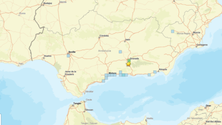 Un sismo se registró en el sur de España la madrugada del sábado 15 de agosto de 2026.