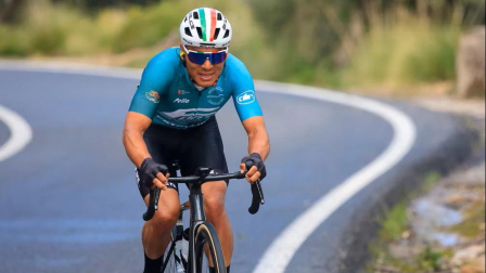 Jonathan Caicedo regresa al ciclismo europeo con el Burgos BH
