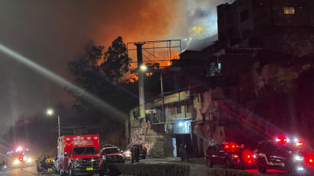 Incendio en La Vicentina este miércoles 16 de septiembre del 2026