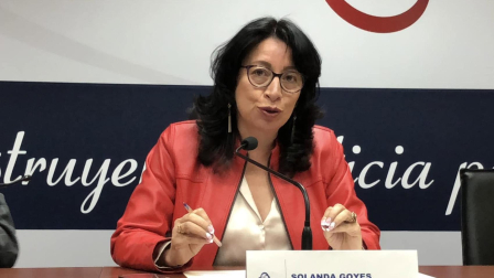 Solanda Goyes fue vocal de la Judicatura hasta septiembre de 2025.