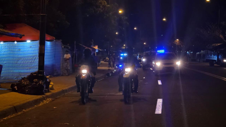 La Policía y FF.AA. ejecutaron operaciones de seguridad durante el toque de queda.