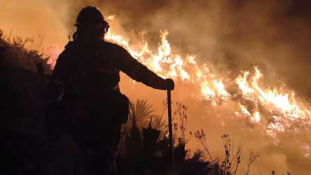 Existen incendios forestales activos en ocho provincias de Ecuador este 21 de septiembre