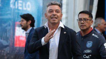 Marcelo Gallardo tras su presentación como DT de la Selección de Ecuador.