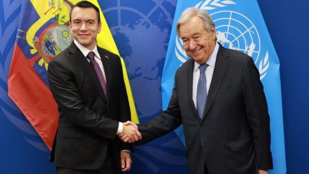 Daniel Noboa en Nueva York: Inversiones, seguridad y reunión con la ONU