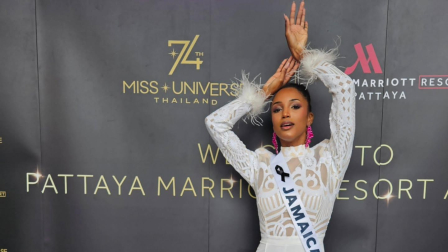 Gabrielle Henry, miss Jamaica 2025, asegura que la caída que sufrió le causó graves complicaciones.